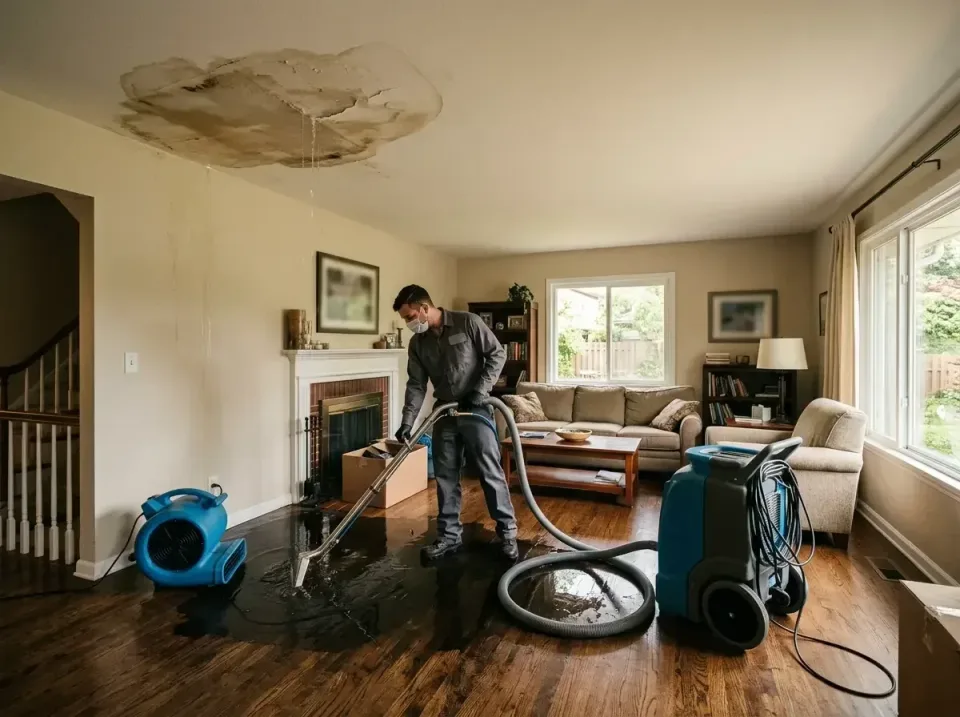 attic-pipe-burst-ceiling-drip-008 — frequently asked questions, Water Damage Restoration & Carpet Care in White Oak, OH